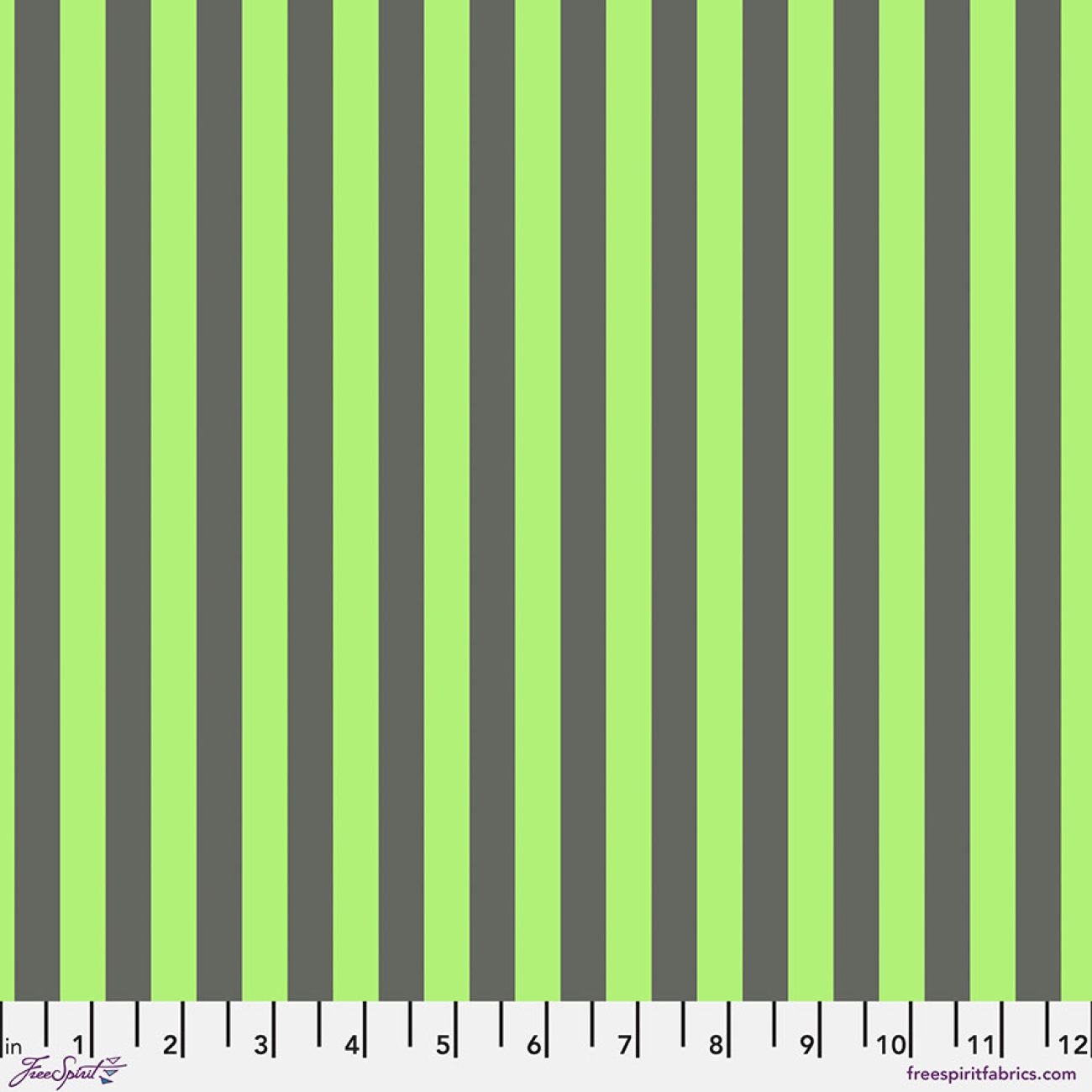 Tula Pink - Neon True Colors - Neon Tent Stripe - Karma